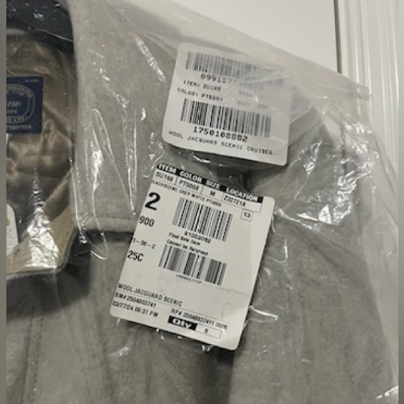 NWT J.Crew Limited Edition Wool Coat in Scenic Print Jacquard Jacket M - Picture 8 of 8